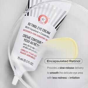 First Aid Beauty Retinol Eye Cream with Squalane + Ceramides NEW Full Size